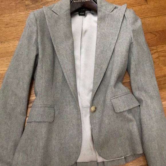 Ralph Lauren black label peplum blazer - Picture 4 of 7